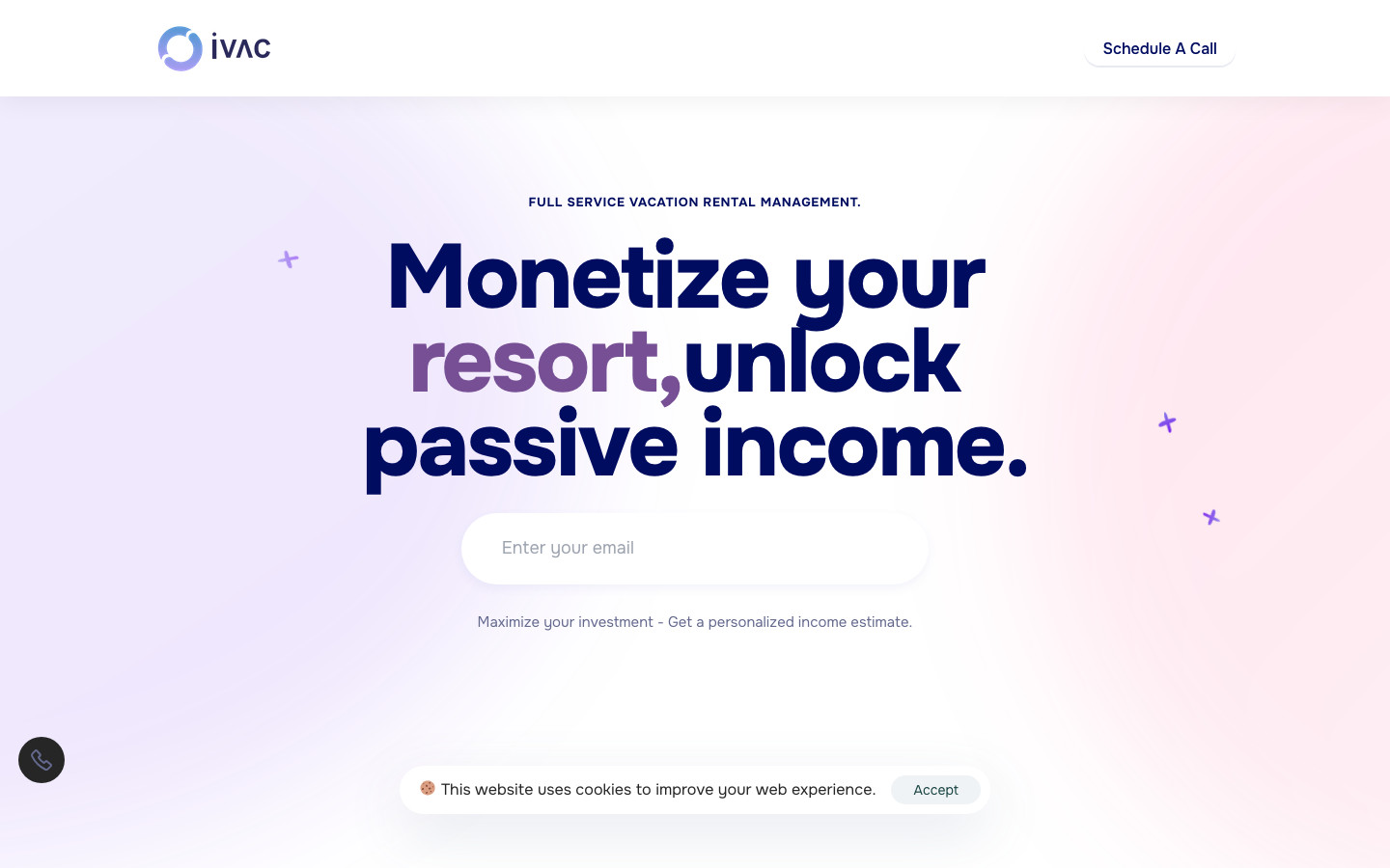 Homepage of IVAC